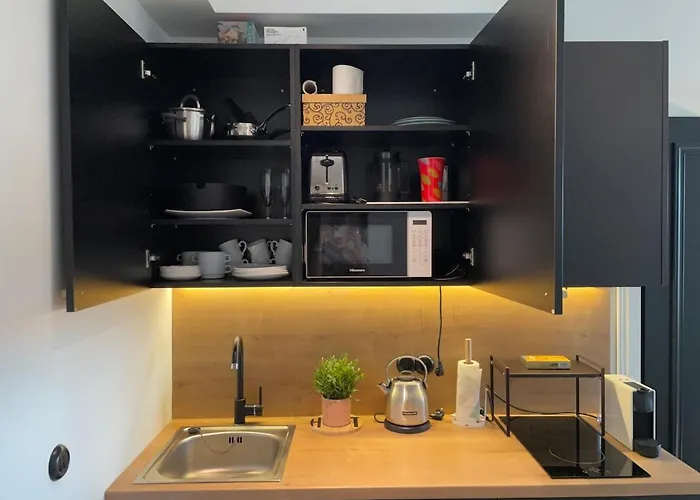 Apartmán Cozy Center With Gym & Terrace *